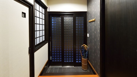 Interior entrance