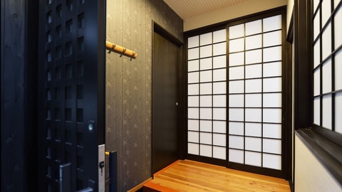 Interior entrance