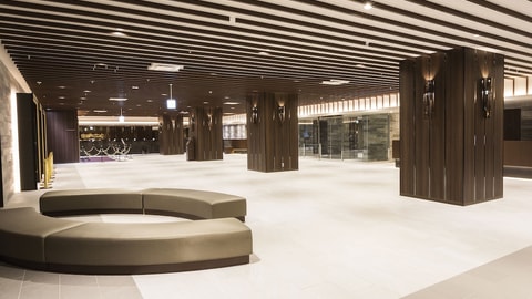 Interior entrance