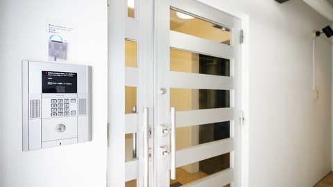 Interior entrance