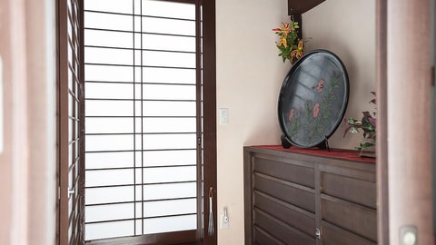 Interior entrance
