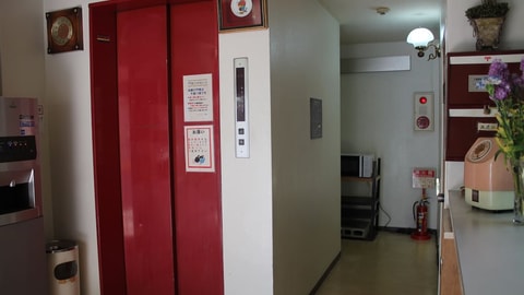 Interior entrance