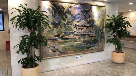 Interior entrance