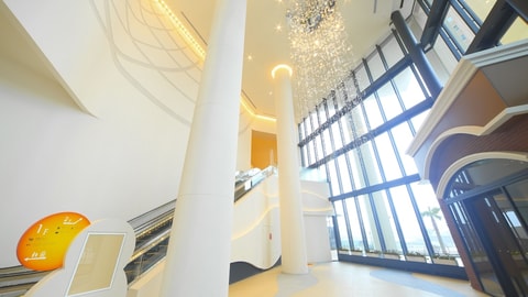 Interior entrance