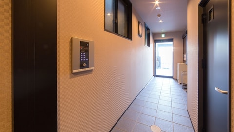 Interior entrance