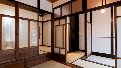 Interior entrance