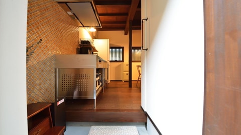 Interior entrance