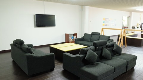 Lobby sitting area