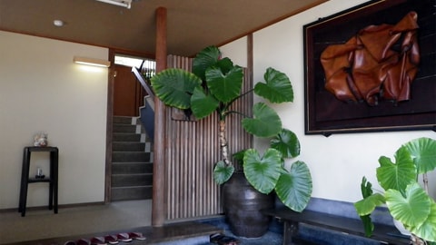 Interior entrance