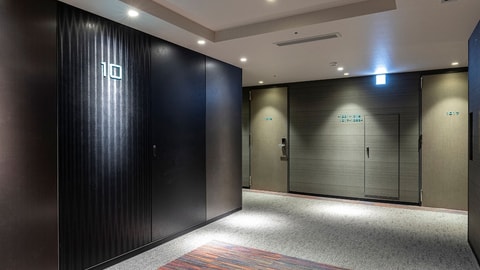 Interior entrance