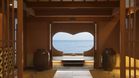 Interior entrance