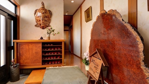 Interior entrance