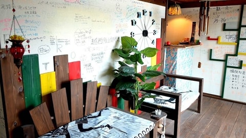 Lobby sitting area