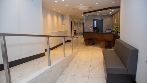 Interior entrance