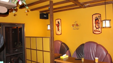 Interior entrance