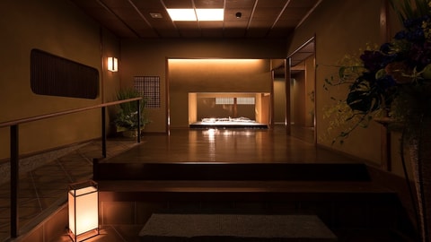 Interior entrance