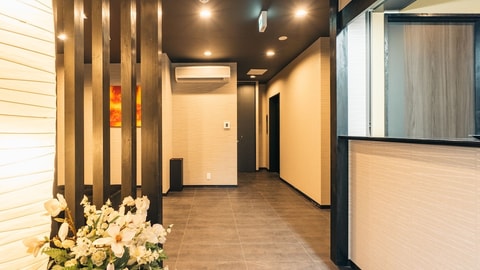 Interior entrance