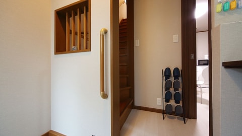 Interior entrance
