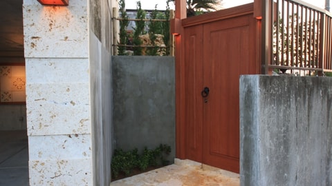 Interior entrance