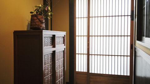 Interior entrance