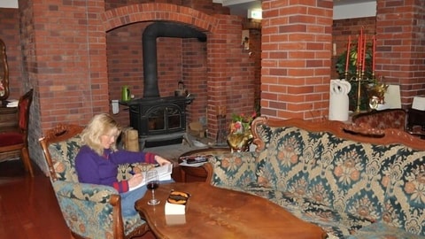 Lobby sitting area