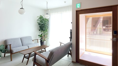 Lobby sitting area