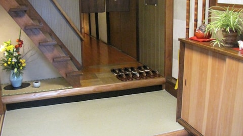 Interior entrance