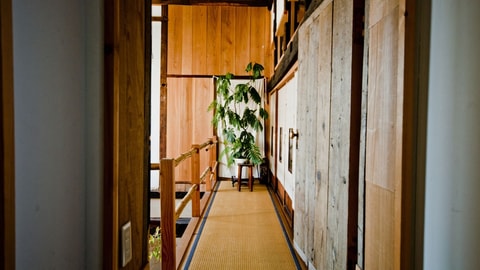 Interior entrance