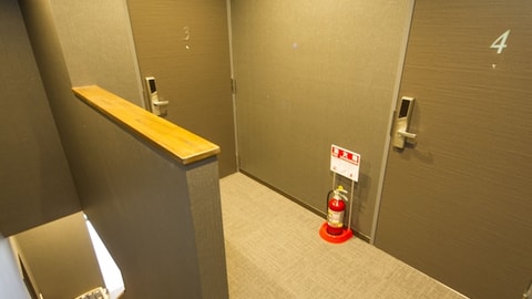 Interior entrance
