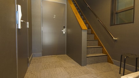 Interior entrance