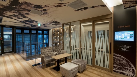 Lobby sitting area
