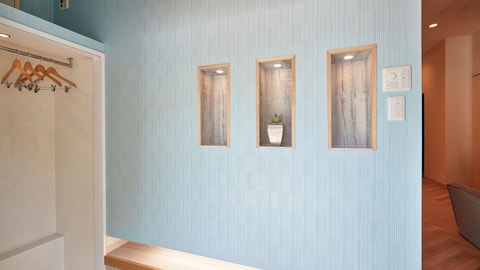 Interior entrance