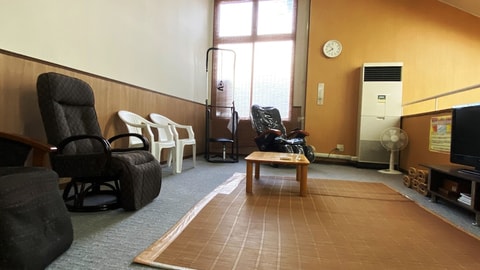 Interior entrance