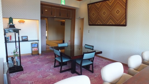 Lobby sitting area