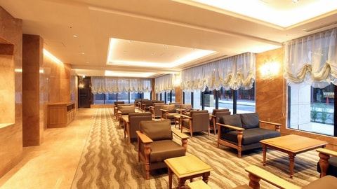 Lobby sitting area