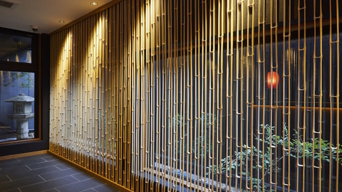 Interior entrance