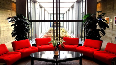 Lobby sitting area