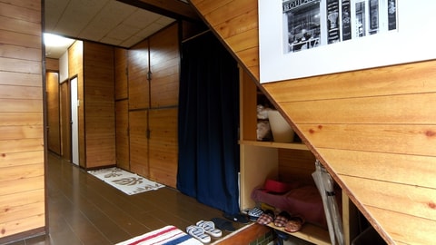 Interior entrance