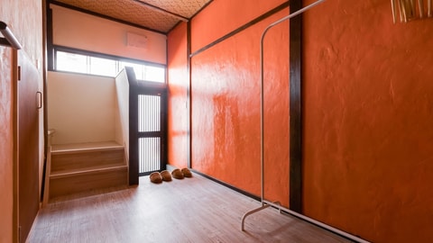 Interior entrance