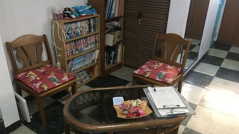 Lobby sitting area
