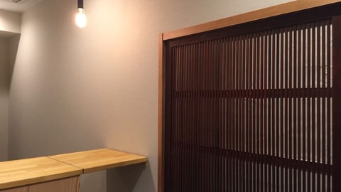 Interior entrance