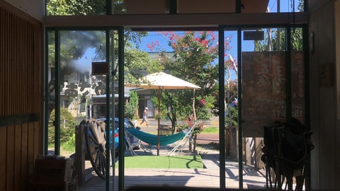 Interior entrance