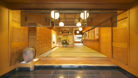 Interior entrance