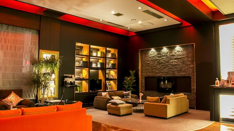 Lobby sitting area