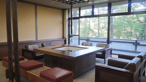 Lobby sitting area