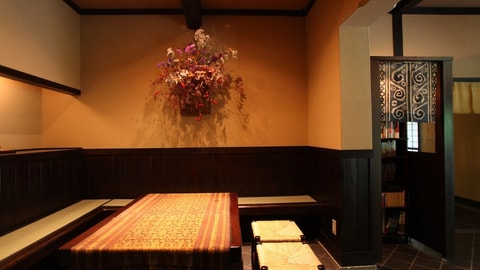 Interior entrance