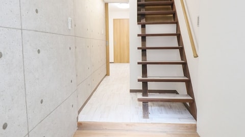 Interior entrance