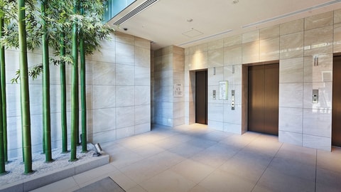 Interior entrance