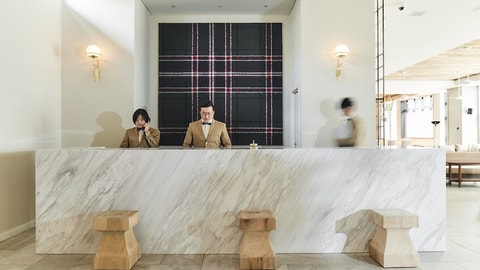 Lobby sitting area