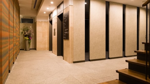 Interior entrance